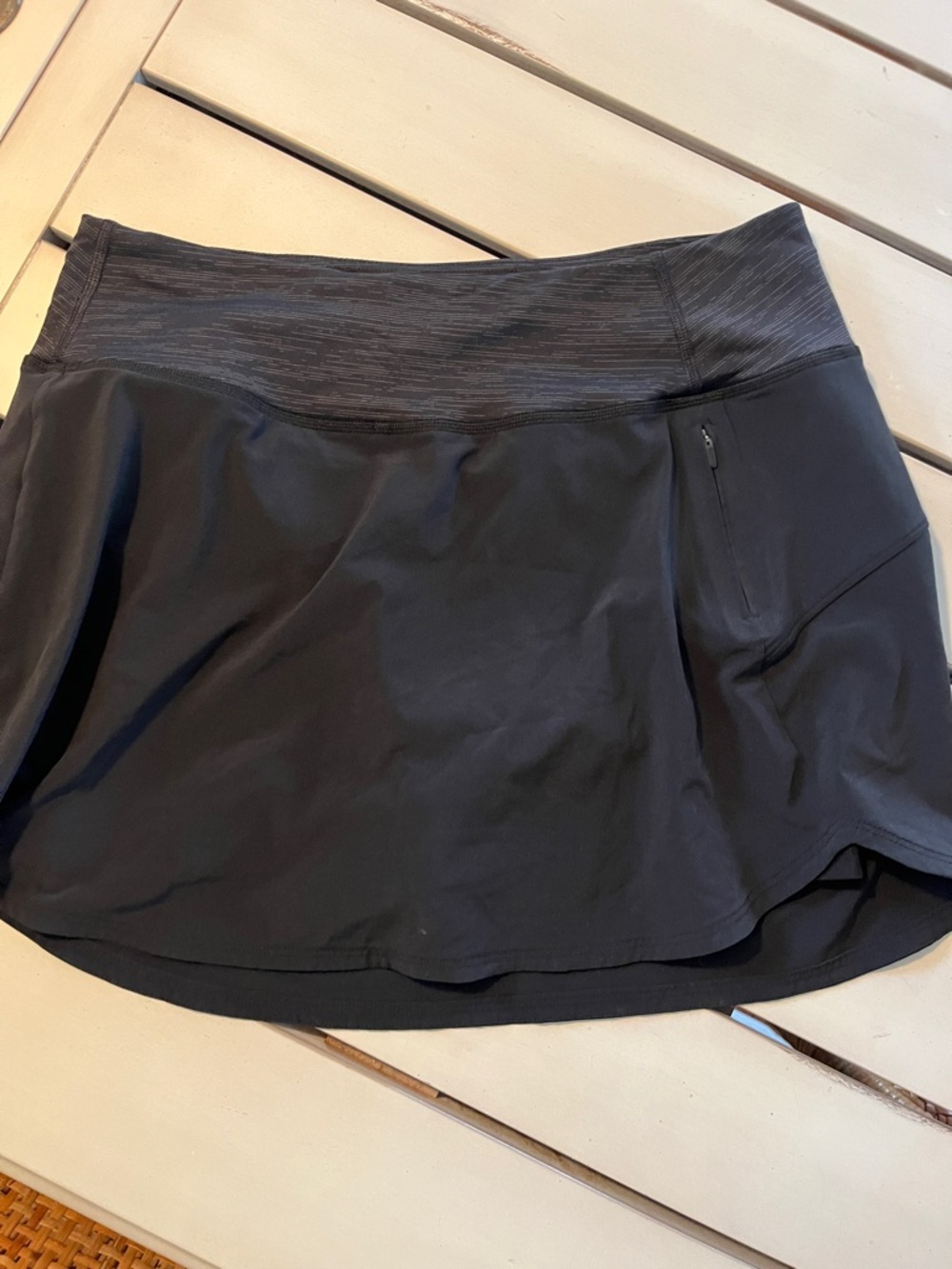 Outdoor Voices Black Athletic Skort with Built-in Shorts Medium - Picture 5 of 7